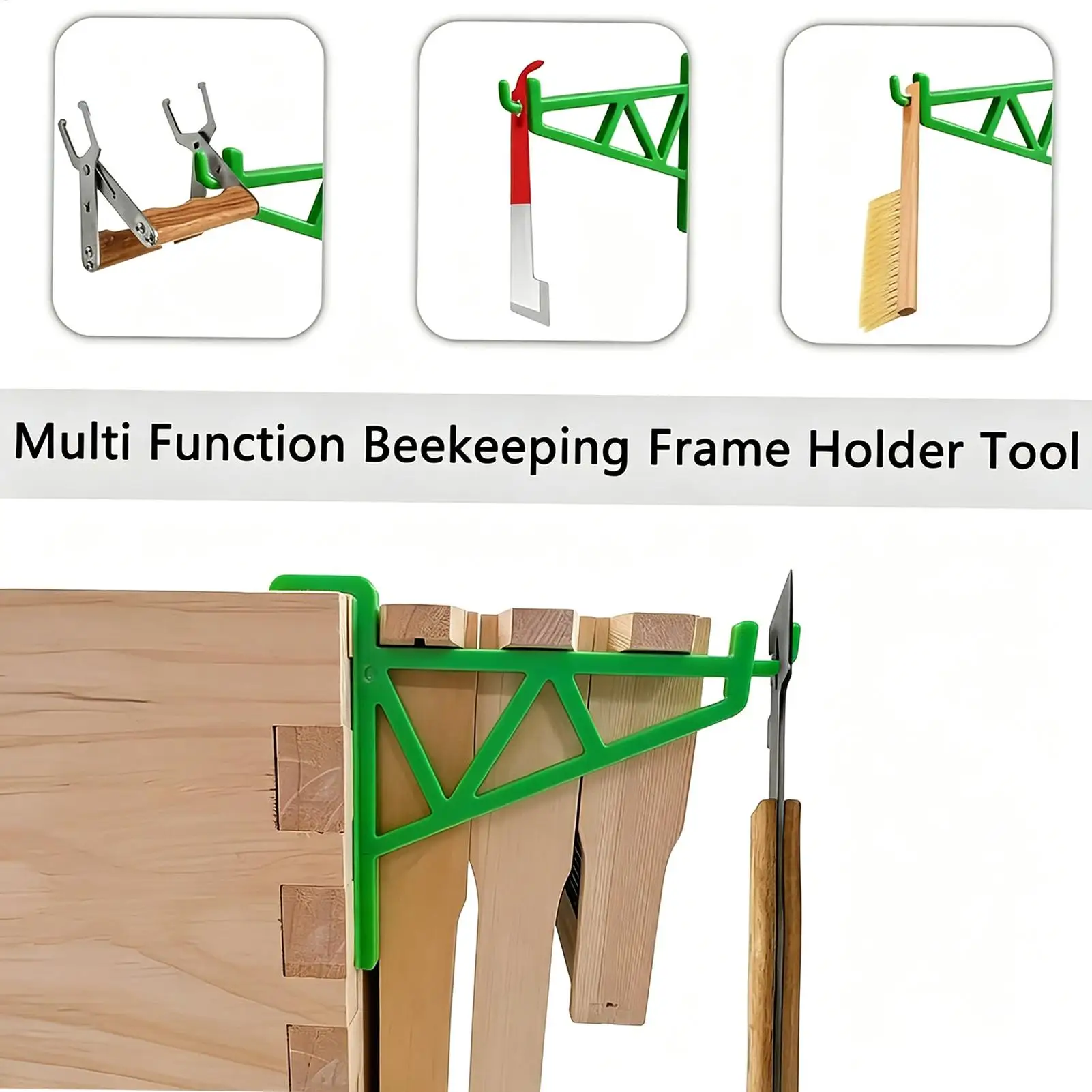 2pcs Hive Tool Apiary Hive Fixed Gripper Beekeeping Tools For Honey Harvesting Farm Outdoor Park Garden Yard