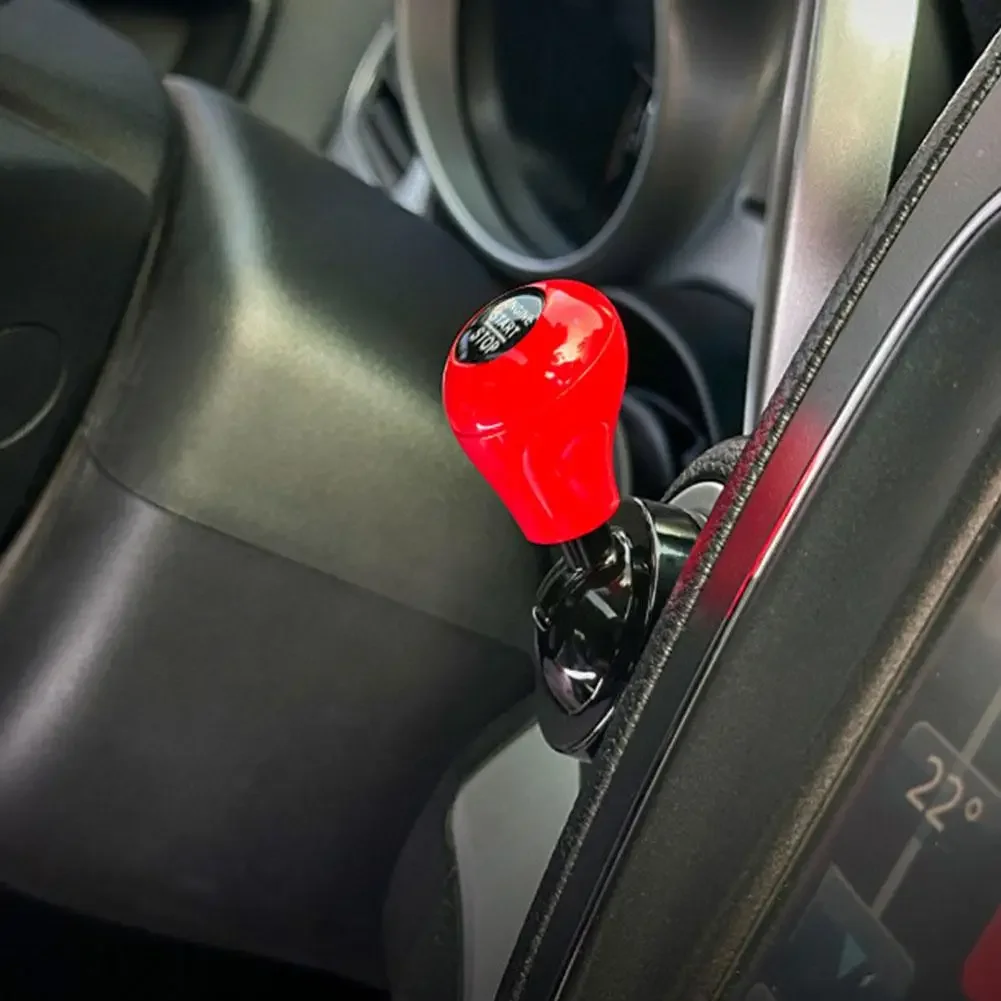 Auto-Startknopf mit Push-to-Start-Wippschalter, Autozubehör, Innenraumdekor, Push-Wippschalter, One-Touch-Start-Zubehör – Detail 4