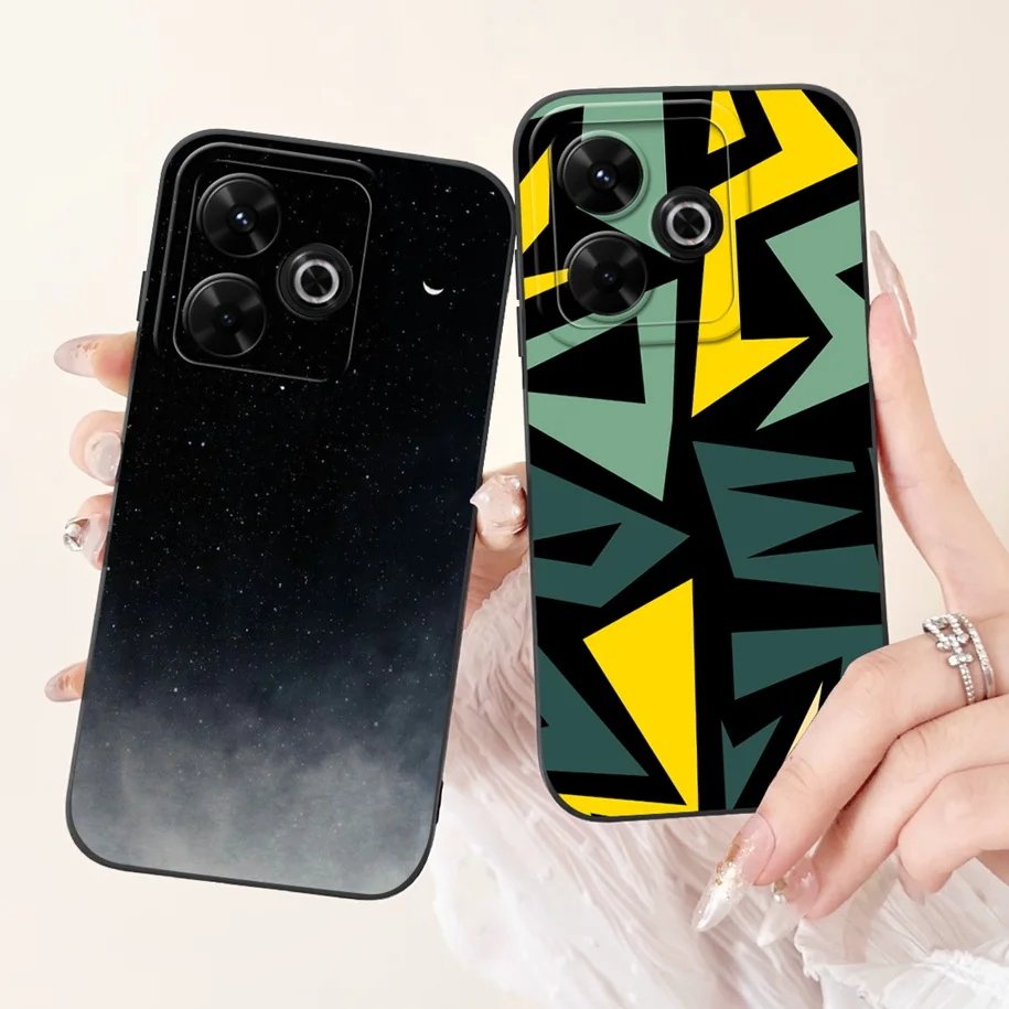 For Xiaomi Redmi 13 Case 6.79 inch Cool Fashion Painted Camera Protection Soft Silicone Phone Cover For Xiomi Redmi 13 4G Fundas