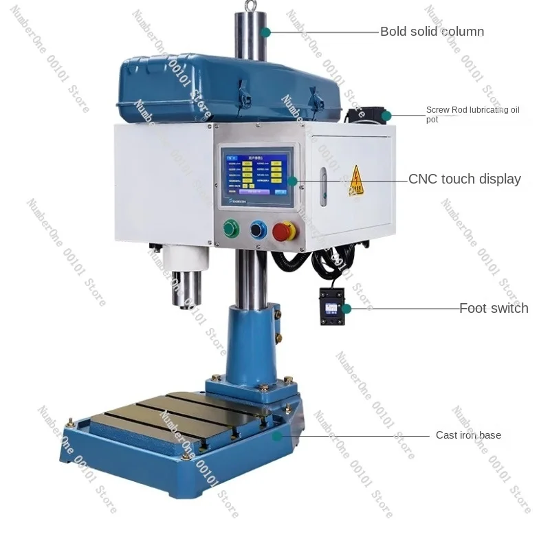 Drilling Machine Automatic CNC Pneumatic Drilling and Tapping All-in-One Machine Desktop Hydraulic Multi-Axis Tapping Servo