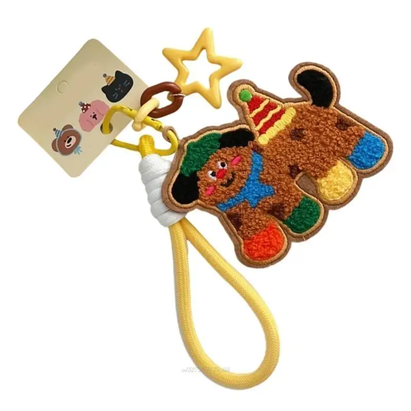 

X5XA Новинка, брелок для сумки, мягкая плюшевая сумка, украшение, уникальное крепление для сумки, мягкая подвеска для сумки для