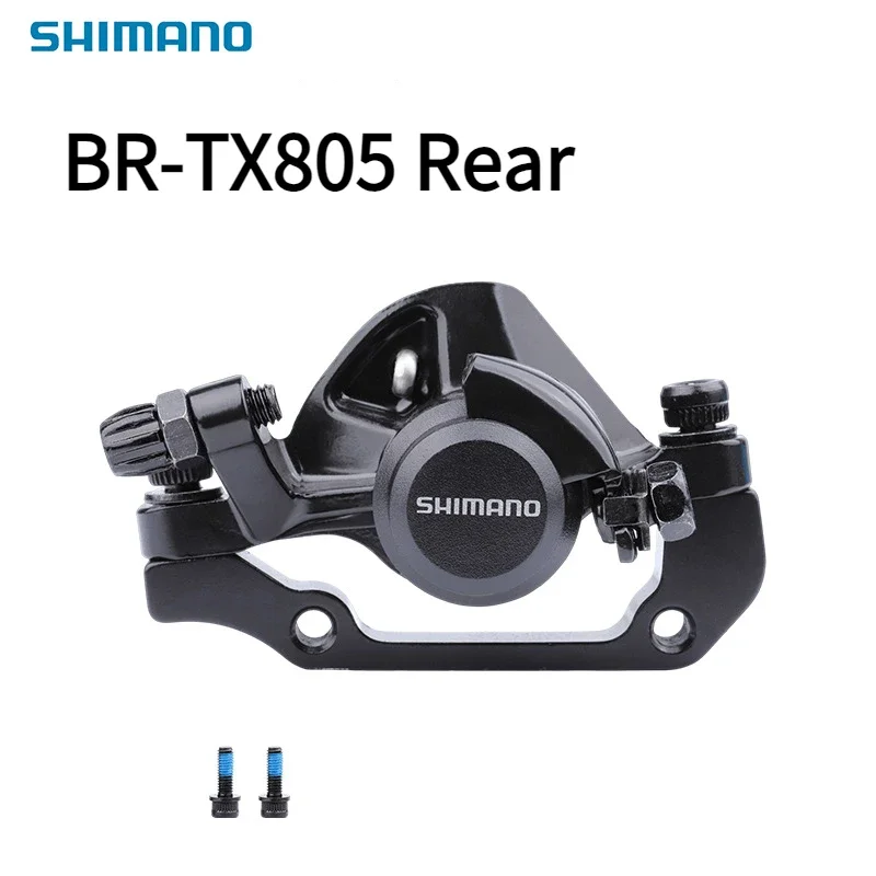 Shimano BR-M375 TX805 Mechanical Disc Brake Calipers for Acera Alivio Deore with Resin Pads M375 caliper w/n G3 HS1 RT56 Rotor