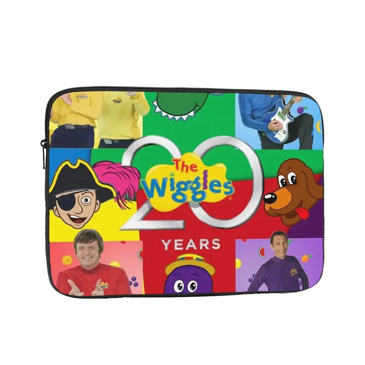 The Wiggles Tv Show Music Band Notebook Laptop Bag Case Pouch 10 12 13 15 17 Inch For Macbook Air Pro Tablet Shockproof Case Bag