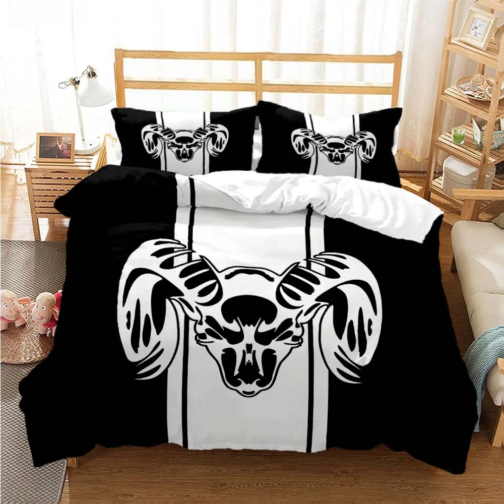 Fashion D-Dodge-Ram-Car All Season Duvet Cover Comforter Bedding Sets Soft Quilt Cover And Pillowcases Single_Double_Queen_King