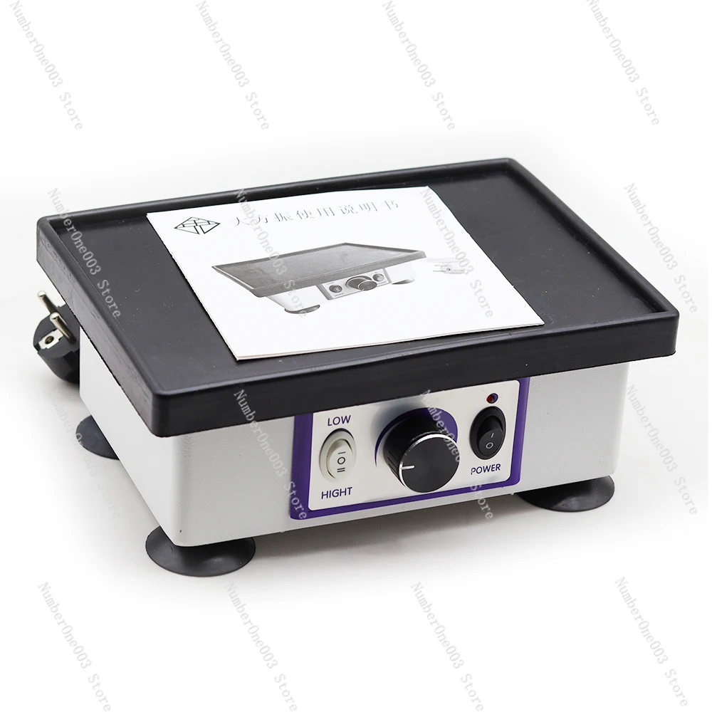 Dental Lab Square Vibrator JT-51B Plaster Vibrating Oscillator Small Quadrate Machine for Making Plaster Model 110V/220V