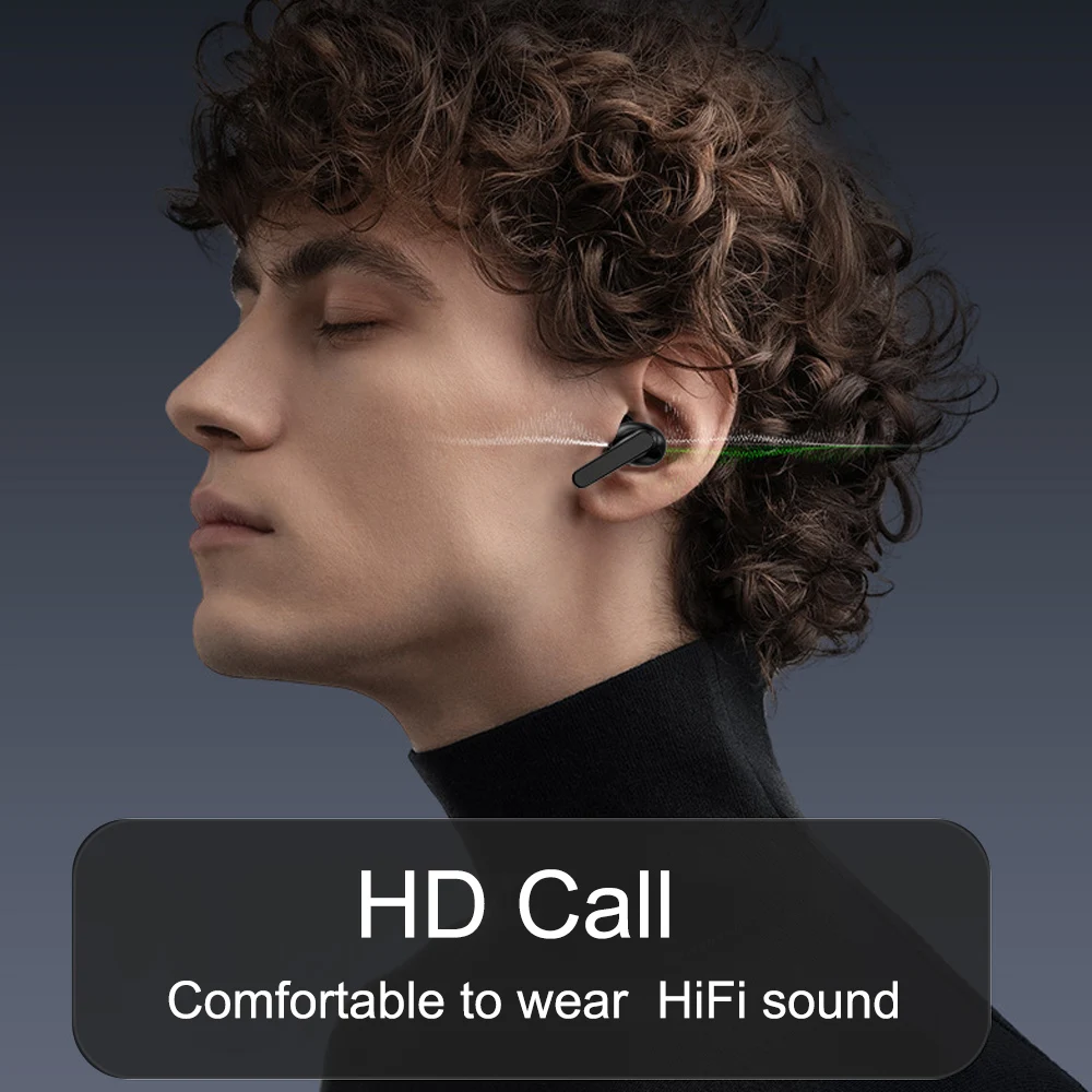 GREATWALL Smart LCD Touch Screen TWS Earbuds 6