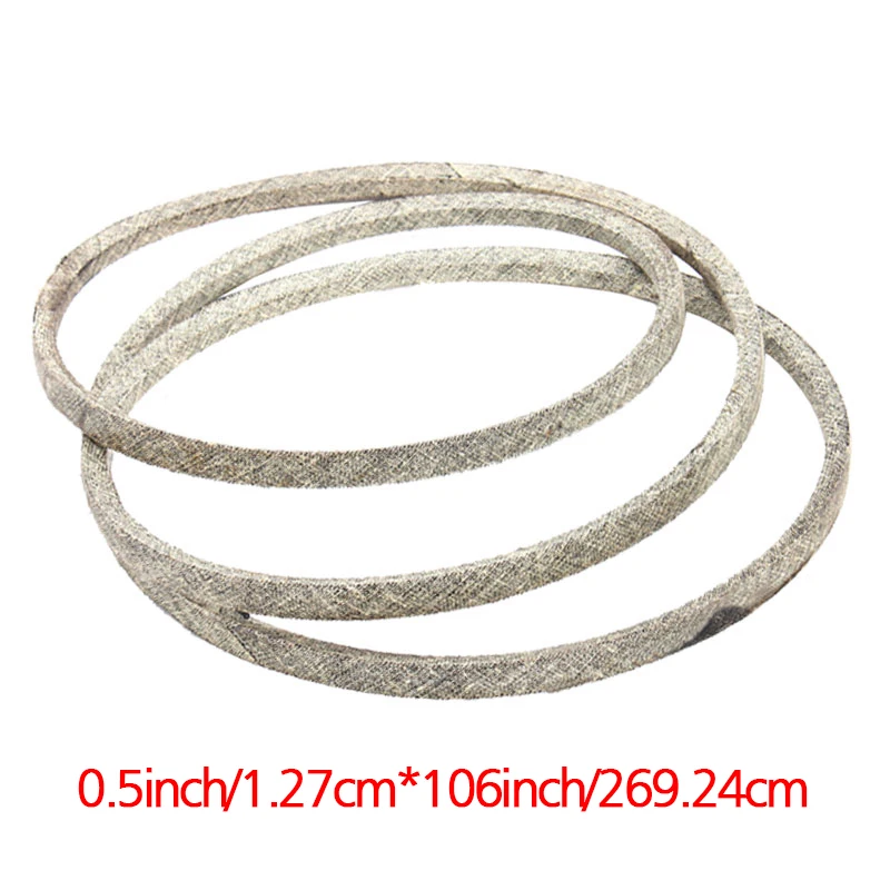 1/2 x 106 Inch Lawn Mower Belt Aramid Fiber Replaces 405143 532405143 for Craftsman Husqvarna
