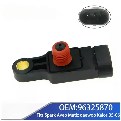 96325870 25184083 25195791 Pressure Map Sensor for Chevrolet Spark Aveo Matiz Daewoo Kalos 05-06