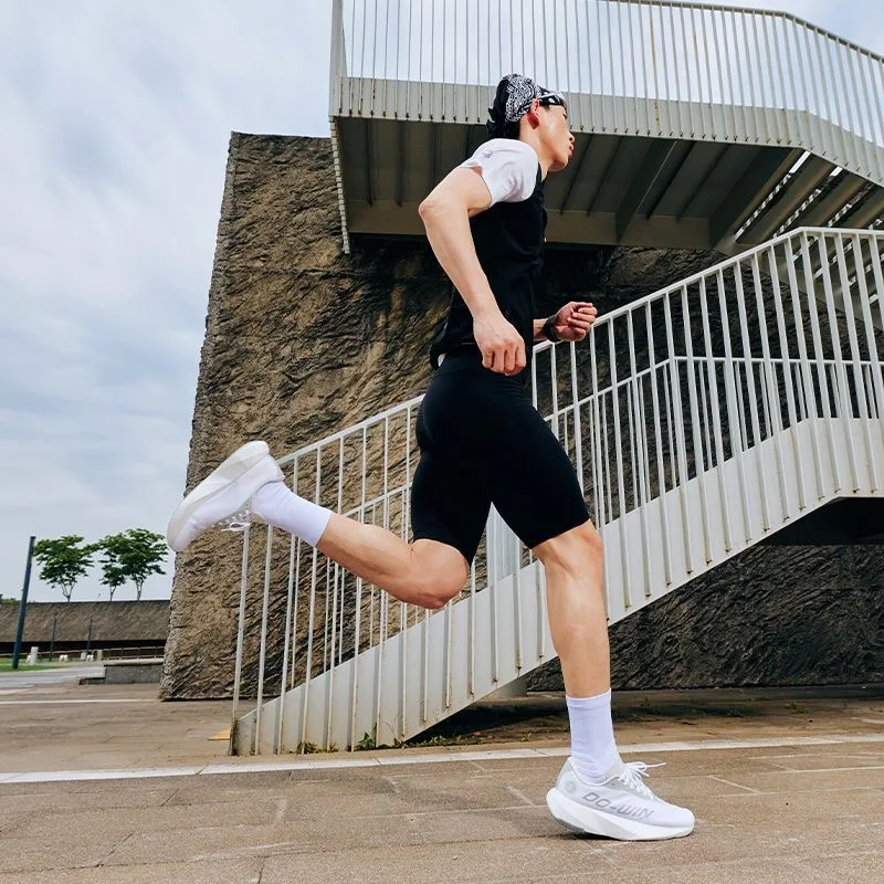 Professional Running Shoes For Men Women Thick Soled Walking Jogging Shoes Unisex Super Light Training Shoe Breathable Gym Shoes