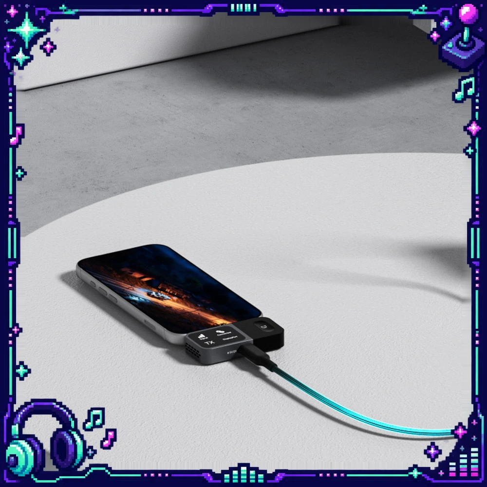 Hagibis GA10 Wireless Display Transmitter USB-C Screen Casting One-Button Disconnect Reconnect Requires Receiver Not Included