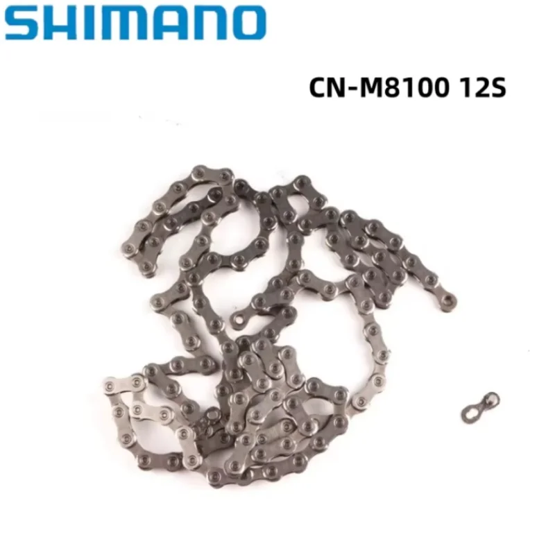 SHIMANO DEORE XT CN-M8100 HG 12-Gang 114L/118L/126L HYPERGLIDE+ Kette 12s Original Fahrradkette