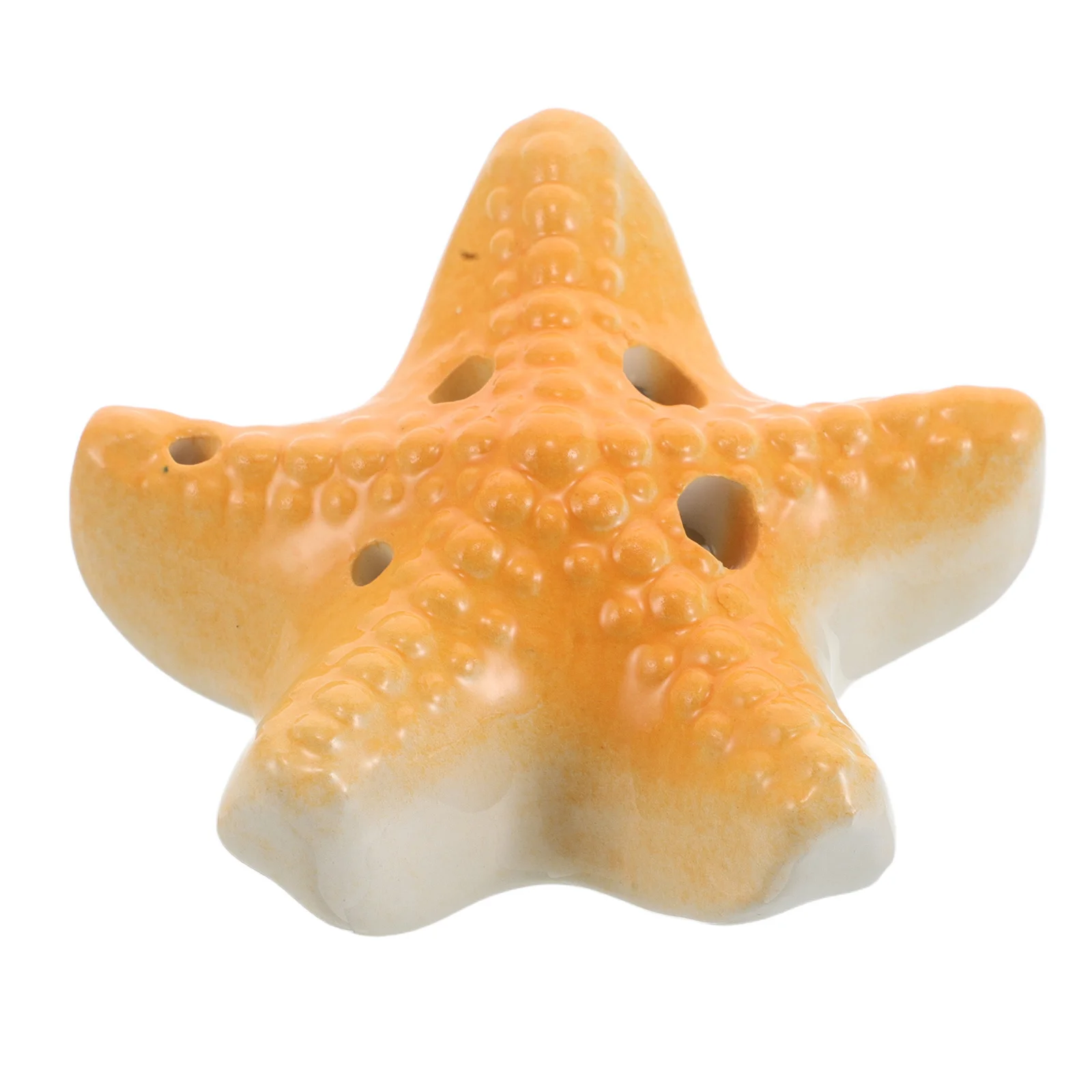 

Six Hole Ceramic Ocarina C Key Unique Ocean Star Design Bright Colors Easy to Master Ideal for Education and Travel Fun
