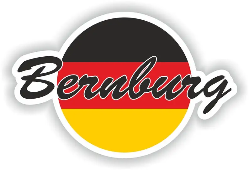 

Bernburg Germany Stylish Car Anti Scratch Decal Vinyl Decorationsuv Waterproof Decoration Proof Design Travel Truck Bumper Cute