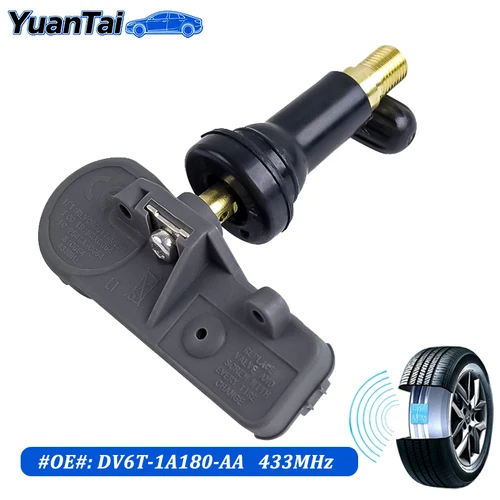 Imagen 2 del producto Sensor de presión de neumáticos automático BB5T-1A180-AA para Ford Edge Escape Explorer F-150 Mustang B C-MAX Ecosport DV6T-1A180-AA 433MHz TPMS