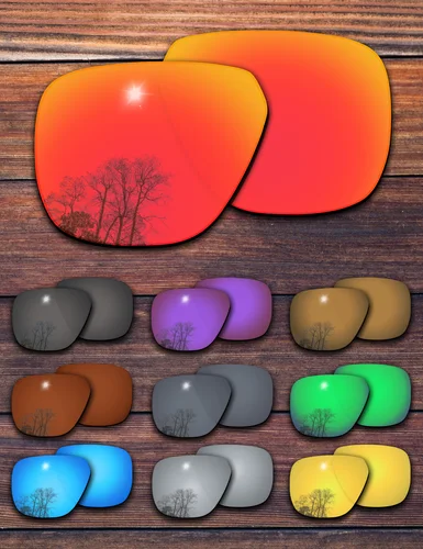 Lentes de repuesto polarizadas OOWLIT para gafas de sol Oakley Crossrange Patch OO9382 y Crossrange Patch Asian Fit OO9391
