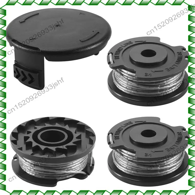 -BOFF 3 عبوات من أداة تشذيب السلاسل F016800569 خط التخزين المؤقت مع غطاء بكرة F016F04557 لسهولة قطع العشب ART 23SL 26SL