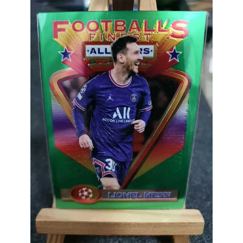 Panini Football Star Rare Limited Edition Collection Card Messi Christmas Birthday Gift Game Toys Leaflet Retro Star Teka