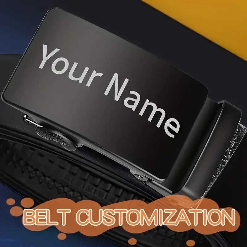 2025 شعار محفور مخصص اسم النص حزام رجالي مشبك تلقائي شخصية هدية عظيمة لصديقها والزوج والأب وأعياد الميلاد #3