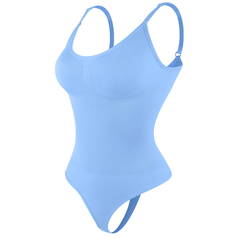 Glättender Shapewear-Body für Frauen, Faja, Ganzkörperformer, Tanga, weiche Körperformung, formende Brust, schlankmachende Unterwäsche – Detail 9