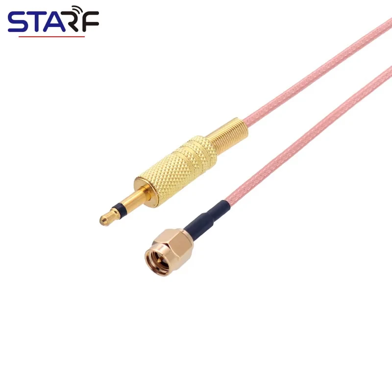 SMA Male to 3.5 Mono Male Decoder Adapter RG316 Antenna Coaxial Cable Extension Cable