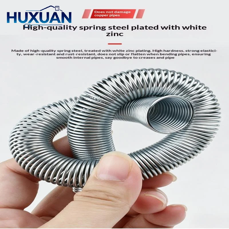 5Pcs Outside Style Spring Copper Tube Benders Manual Internal Folding Bending Line Pipe For 1/4 1/2 3/8 5/8 5/16 Inch Pipes