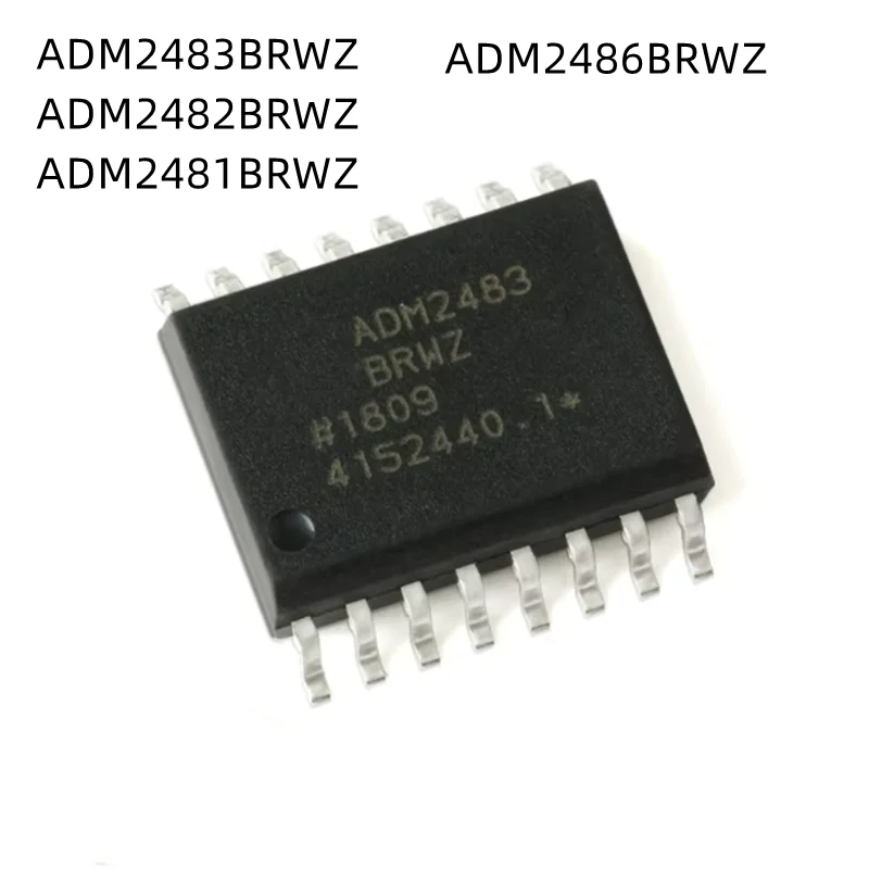2Pcs/Lot ADM2483BRWZ ADM2483 ADM2481BRWZ ADM2481 ADM2482BRWZ ADM2482 ADM2486BRWZ ADM2486 SOP-16 New Original