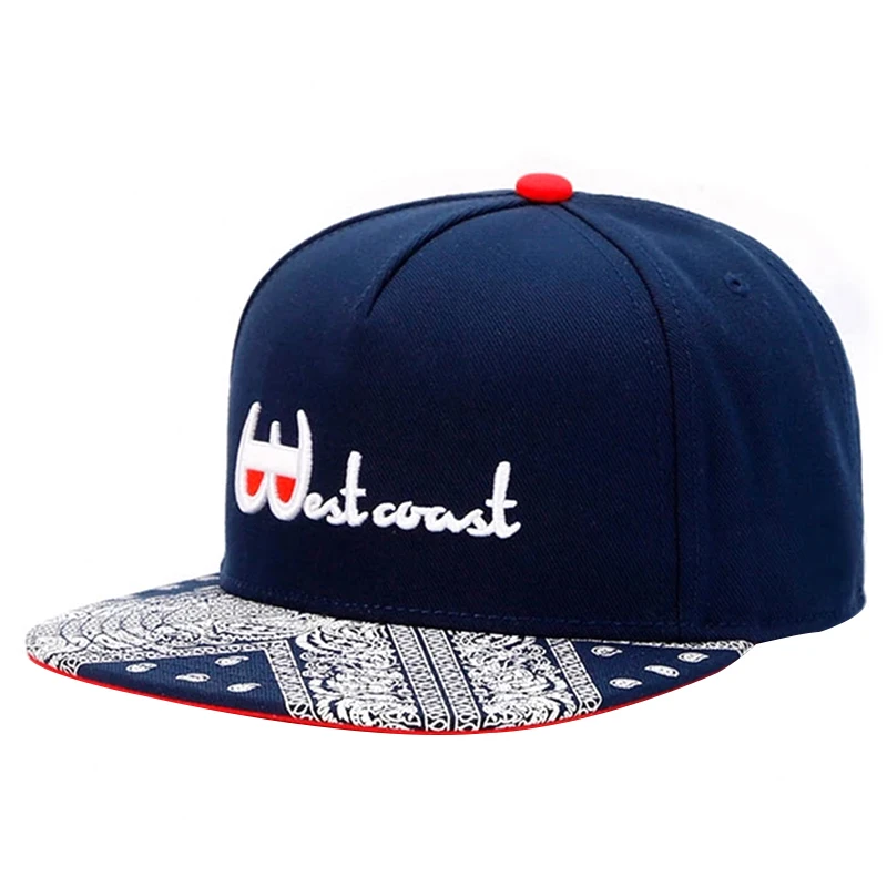 Fashion WESTCOAST embroidery baseball cap navy Hip Hop parkour sports caps for men women adult outdoor casual hat snapback hats