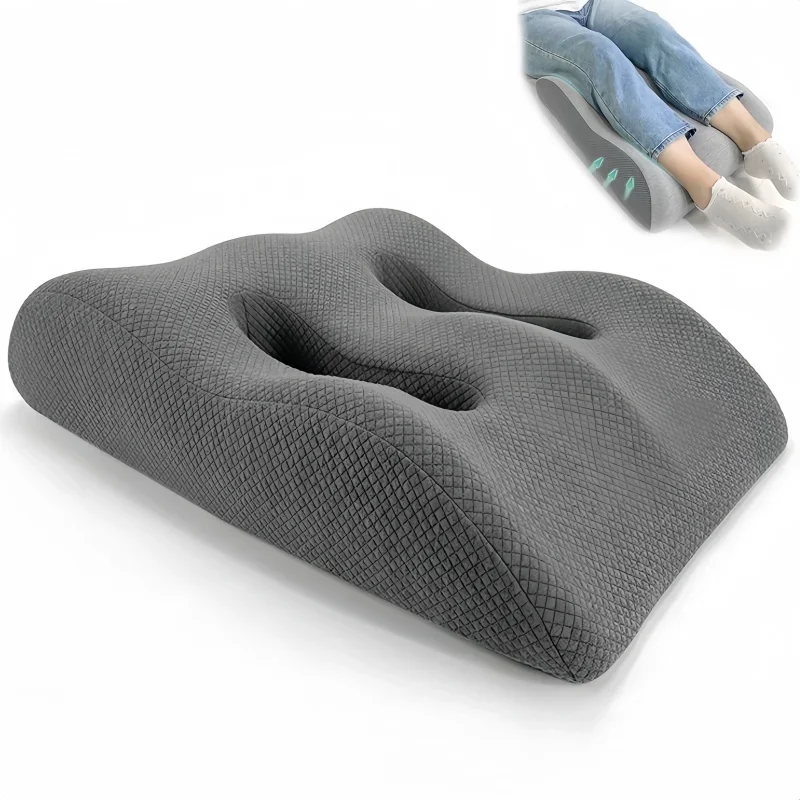 Memory Foam Leg Foot Raiser Pillow Support Cushion Massage Support Body Pillow For Pregnant Ergonomic Leg Elevation