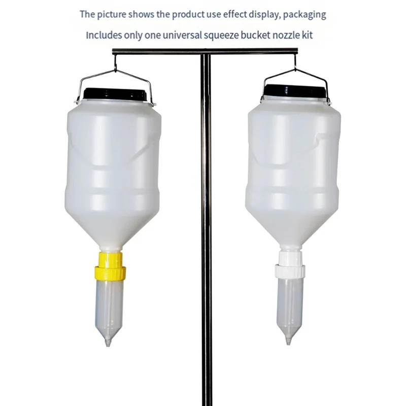 Boquillas dispensadoras de salsa de Control cuantitativo A74G, accesorios para dispensador de salsa, boquillas universales para dispensador de alimentos A