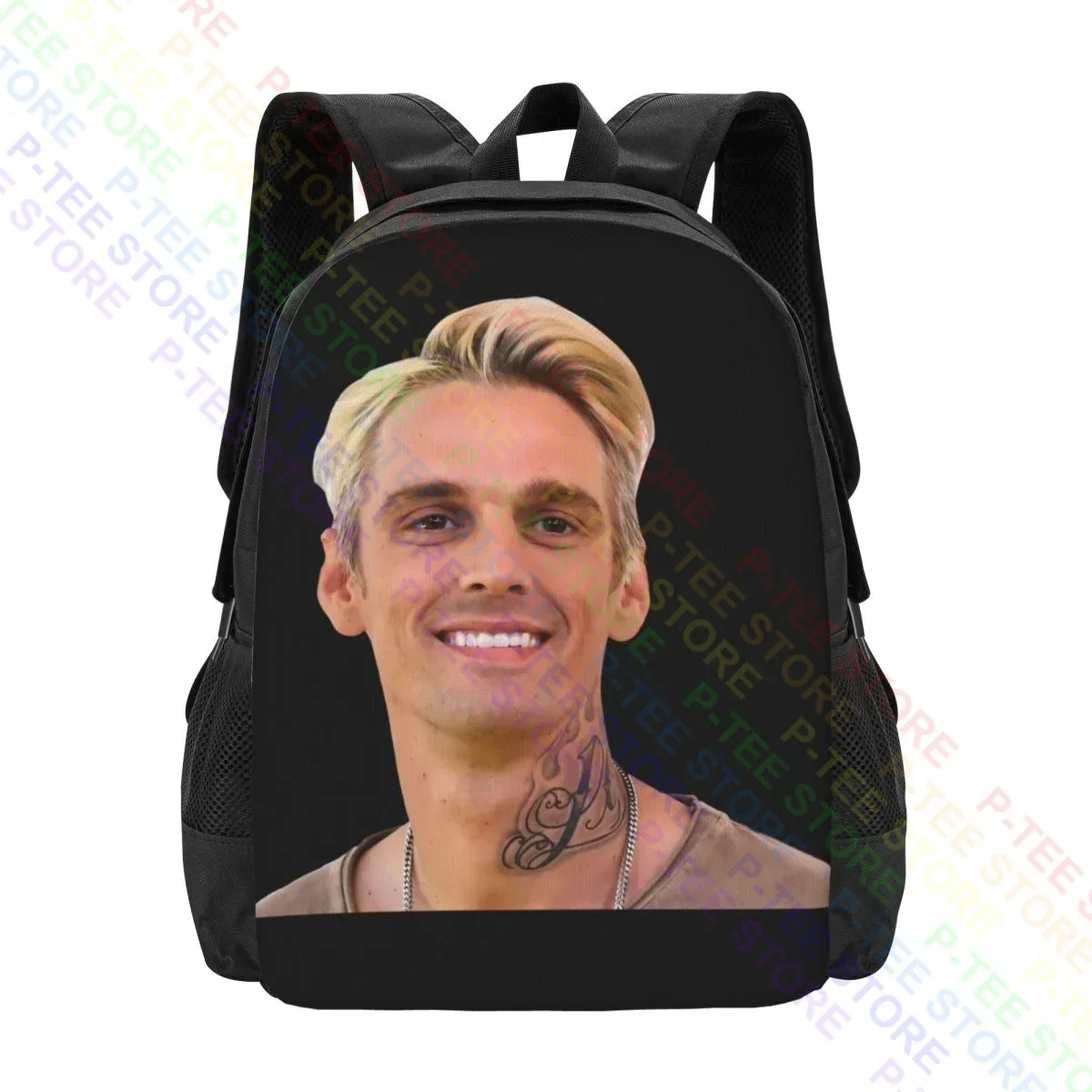 R.I.P Aaron Carter 1987 2022 Memory Aaron CarterBackpack Large Capacity Softback Shopping Bag