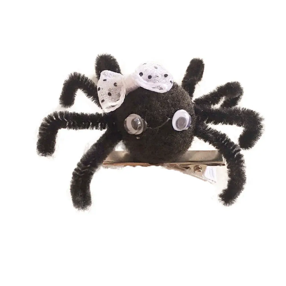 Sleeveless Dress Baby Girl Halloween Costumes Clothing Spider Hair Clip Kids Outfits