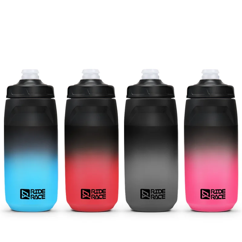 AliExpress riderace Bicycle Water Bottle 620ML PP5 Bike Kettle Camping Hiking Ultralight Leak-Proof Taste-Free Bottles Outdoor Cycling Equipment