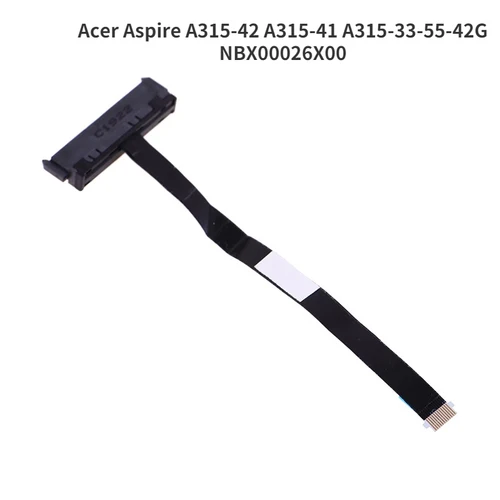 Conector de disco duro SATA HDD, Cable flexible para Acer Aspire A315, A315-53, A315-42, A315-41, NBX00026X00, C5V01