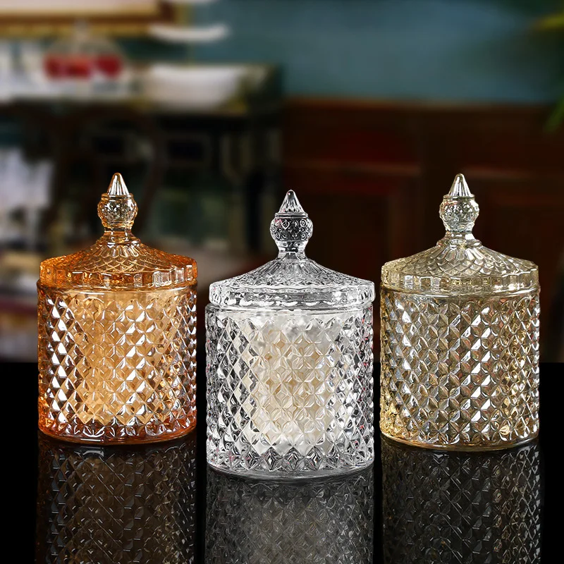 Toothpick Holder Glass Cotton Swab Box with Cover Dust Proof Makeup Pad Organizer Accessories Bathroom Storage