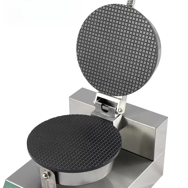 Commercial 220V high-efficiency non-stick electric ice cream waffle cone street food