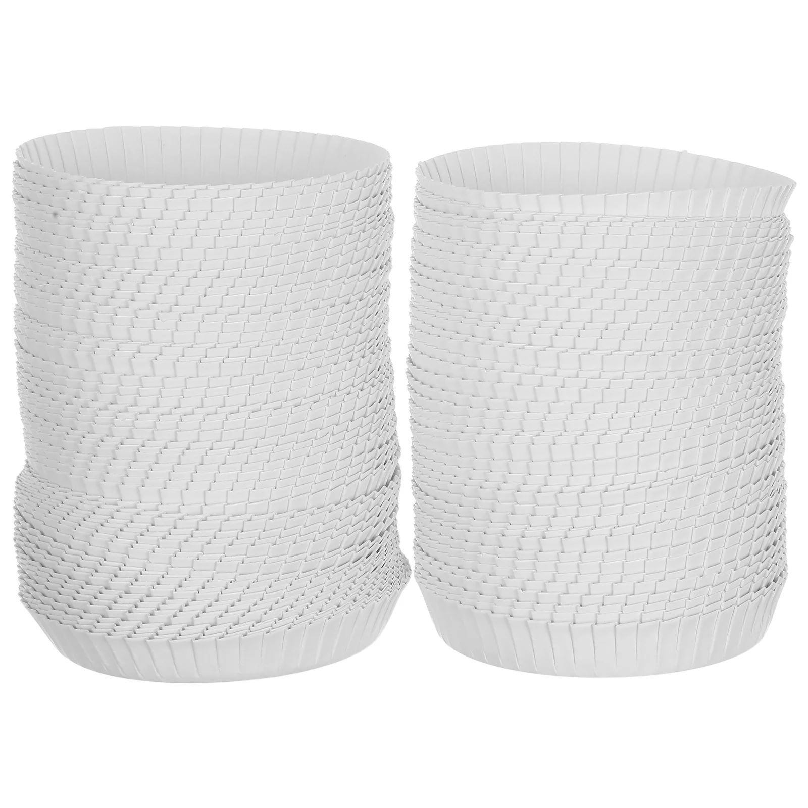 

100 Pcs Disposable Paper Cup Lid Cover Covers Water Hot White for Drinks Travel