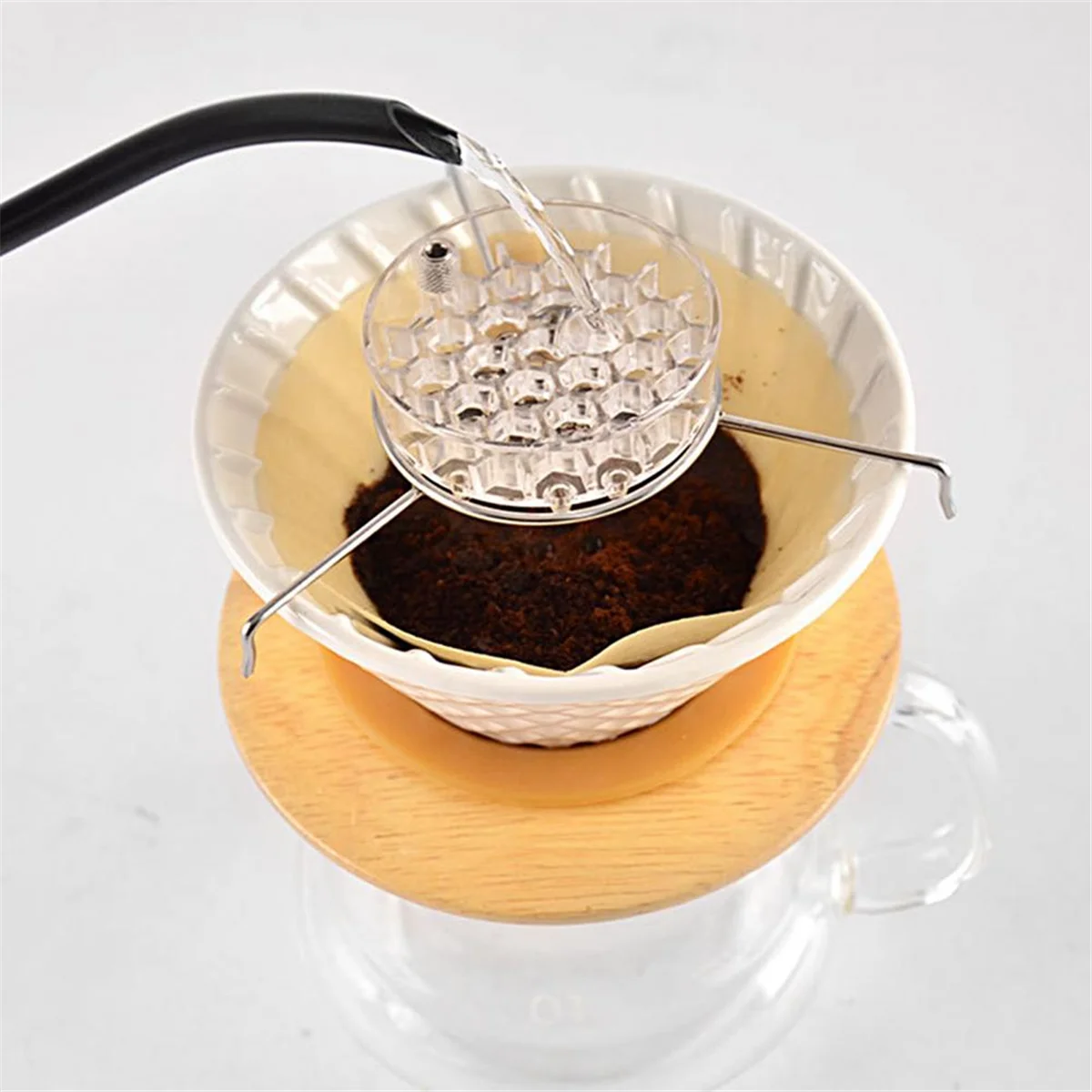 N37R_Bracket Koffiemixer Uniform Trickling Douche Druppelfilter