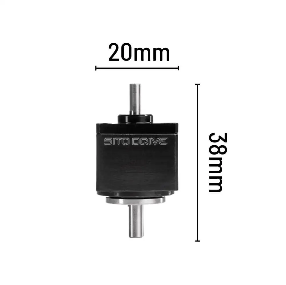 SitoDrive CS-05-1U-U Mini Micro Harmonic Drive Nema 8 Servo Motor for Compact Semiconductor Pick-and-Place Hands CSF-53-1U