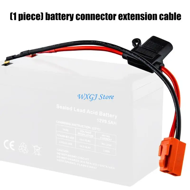 37JE Flexible Corrosion Resistant Power Cable 2 Pin 12V For Automotive Electrical