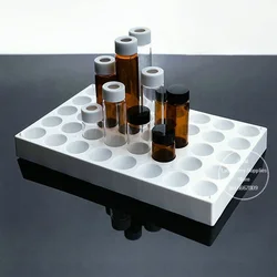 1piece 2ml To 60ml Plastic Holder of Sample Bottle Headspace Bottle's Rack Chemistry Laboratory Supplies