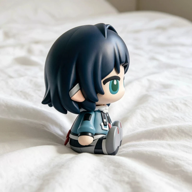 Zenless Zone Zero Jane Doe Chibi Mini-Figur Niedliche Anime-Spielpuppe Schreibtisch- und Autodekoration PC-Gehäuse-Ornament Sammlerstück Modell-Spielzeug Geschenk – Detail 3