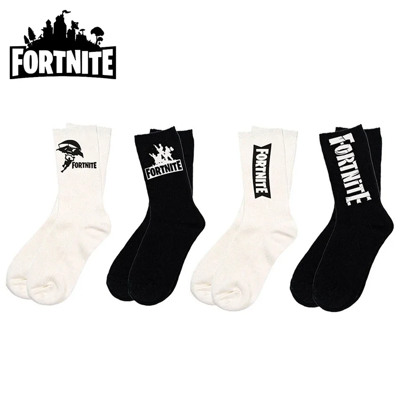 Fortnite Socks Anime Cosplay Socks Cartoon Characters Autumn and Winter Children Students Cotton Socks