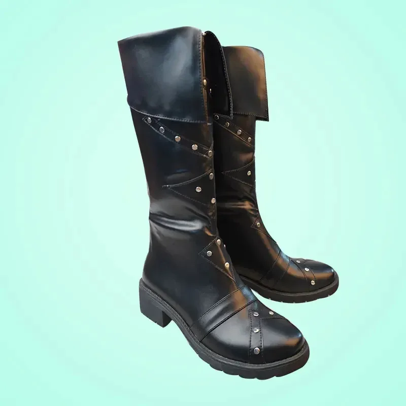 

wiwiwi 123RealCos Seer Eli Clark Shoes Game Identity V 4th Anniversary Cosplay Prop Halloween Carnival Boots Custom