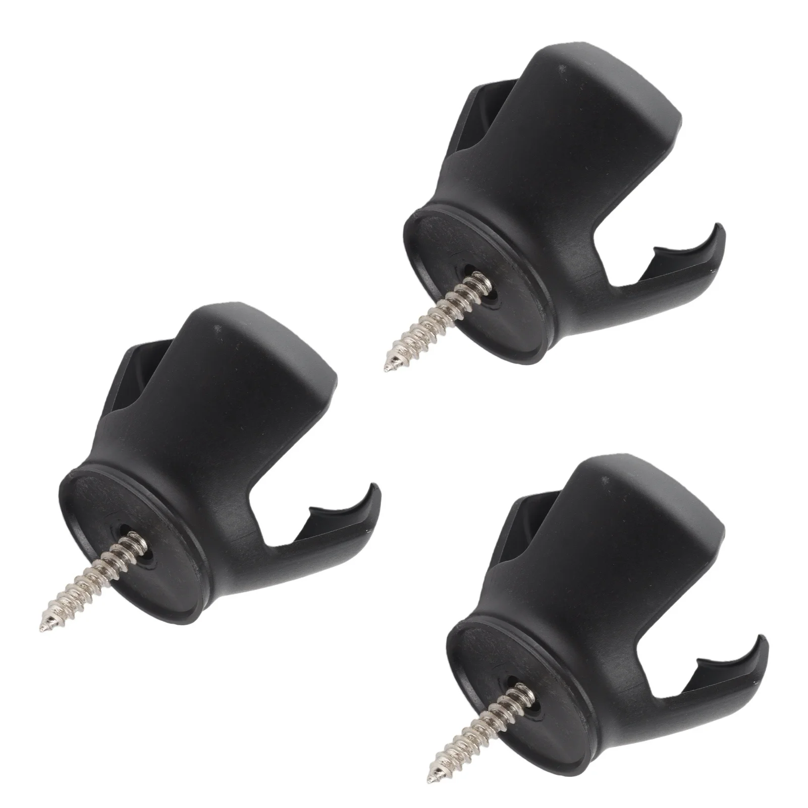 3Pcs Golf Ball 3-Prong Manual Pick Up Tool Sucker Claw Picking Device Accessory for Golf Putter Grip