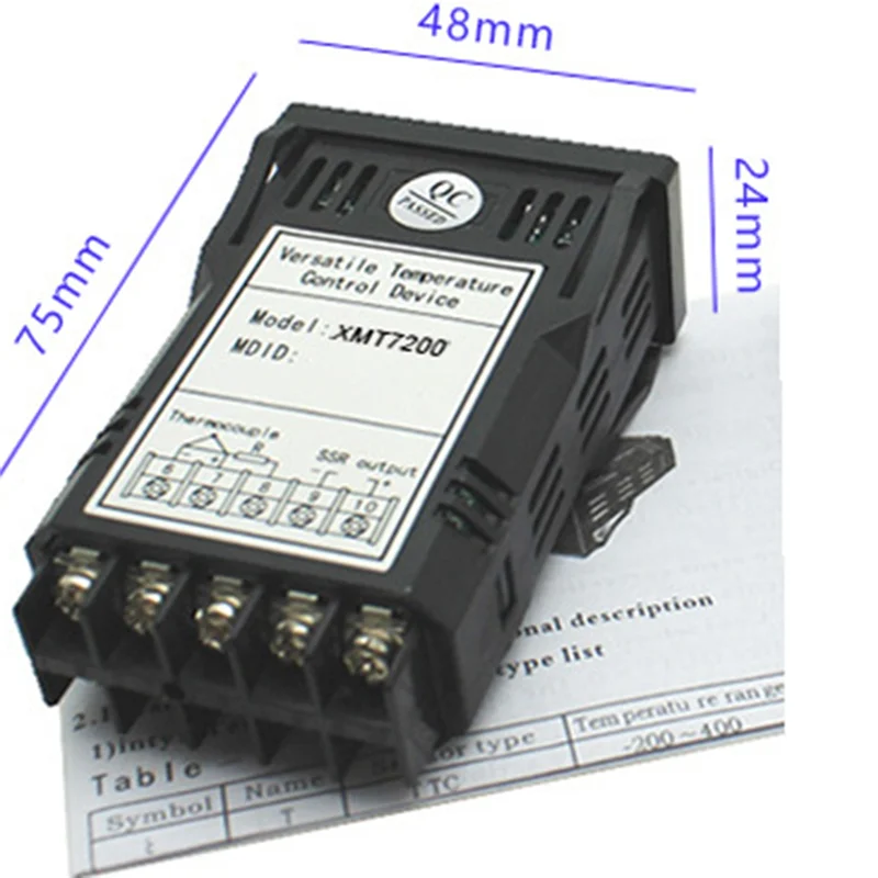 ABKO-controlador de temperatura PID inteligente programable Digital PID temperatura ENAIL caja de Control de temperatura