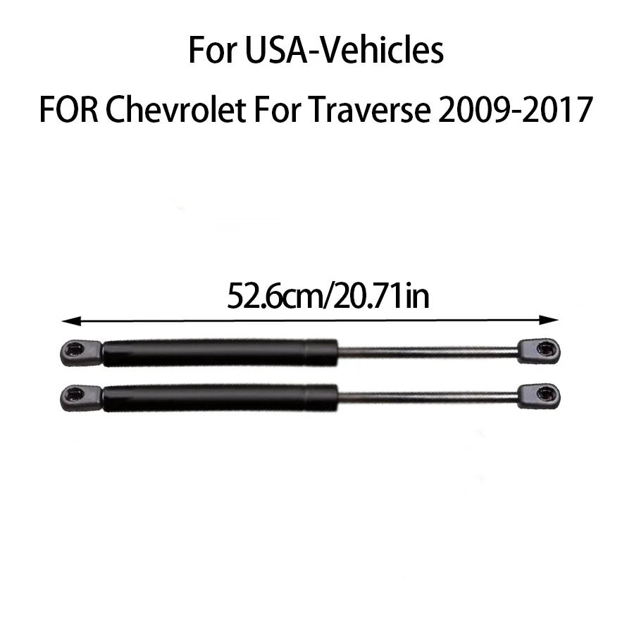 2PCS REAR GATE TRUNK LIFTGATE TAILGATE DOOR HATCH LIFT SUPPORTS SHOCKS FOR Chevrolet For Traverse 2009-2017
