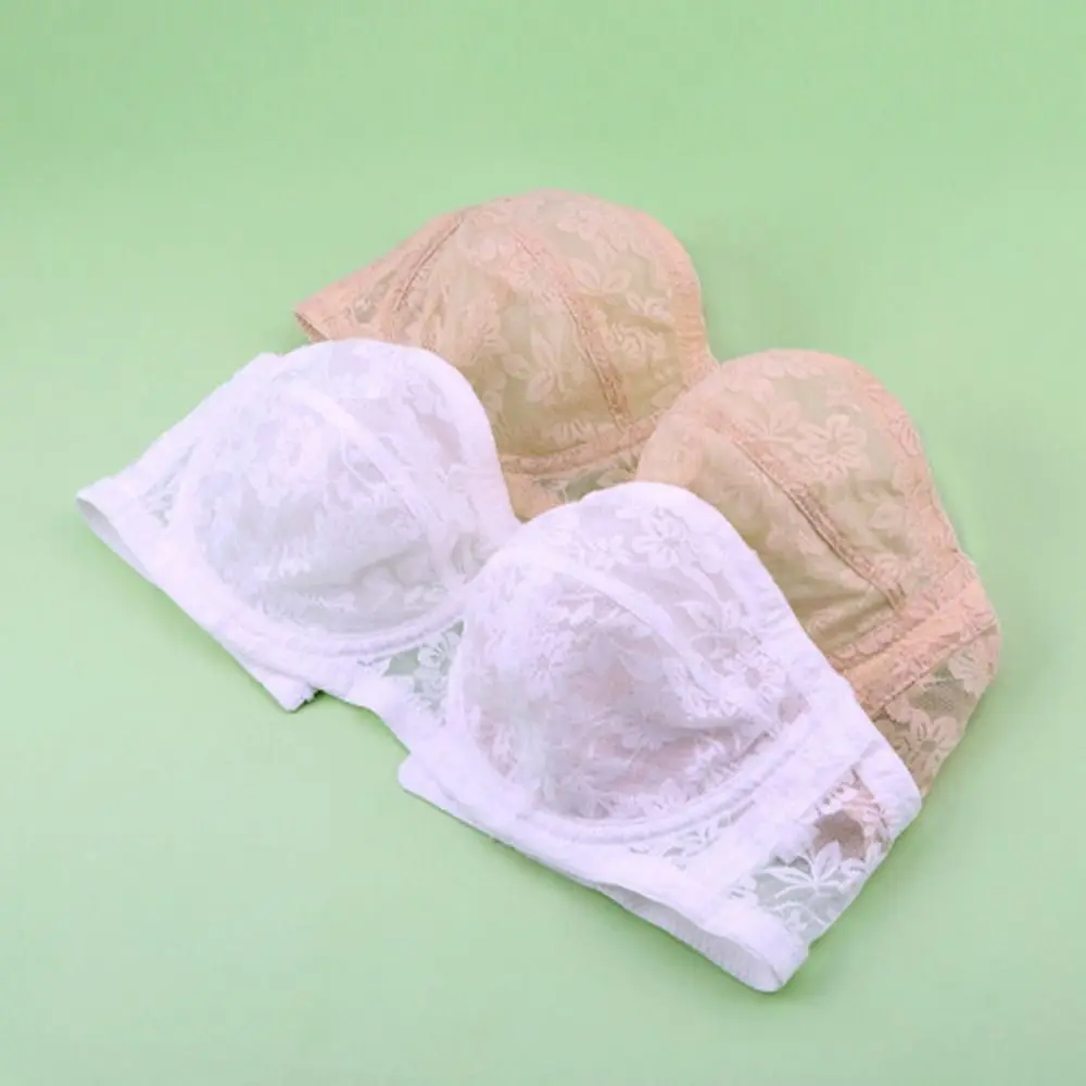 شبكة رقيقة الدانتيل شفافة الصدرية إغلاق المناسب للصدمات سلس غير مرئية الصدرية مكافحة ترهل الملابس الداخلية رفع الملابس الداخلية الهدايا #4