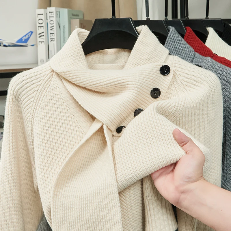 حار بيع عالية الجودة الرجال محبوك البلوزات وصل جديد وشاح للرقبة على شكل حرف v براعة البلوز الخريف الشتاء تنوعا الرجالية #1