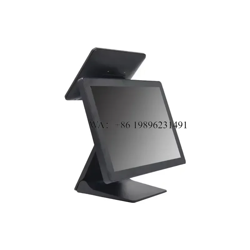 Edobbo 15-inch 15.6-inch Touchscreen POS System with Power USB Ports Easy Installation Windows/Linux OS SSD Storage 16GB RAM
