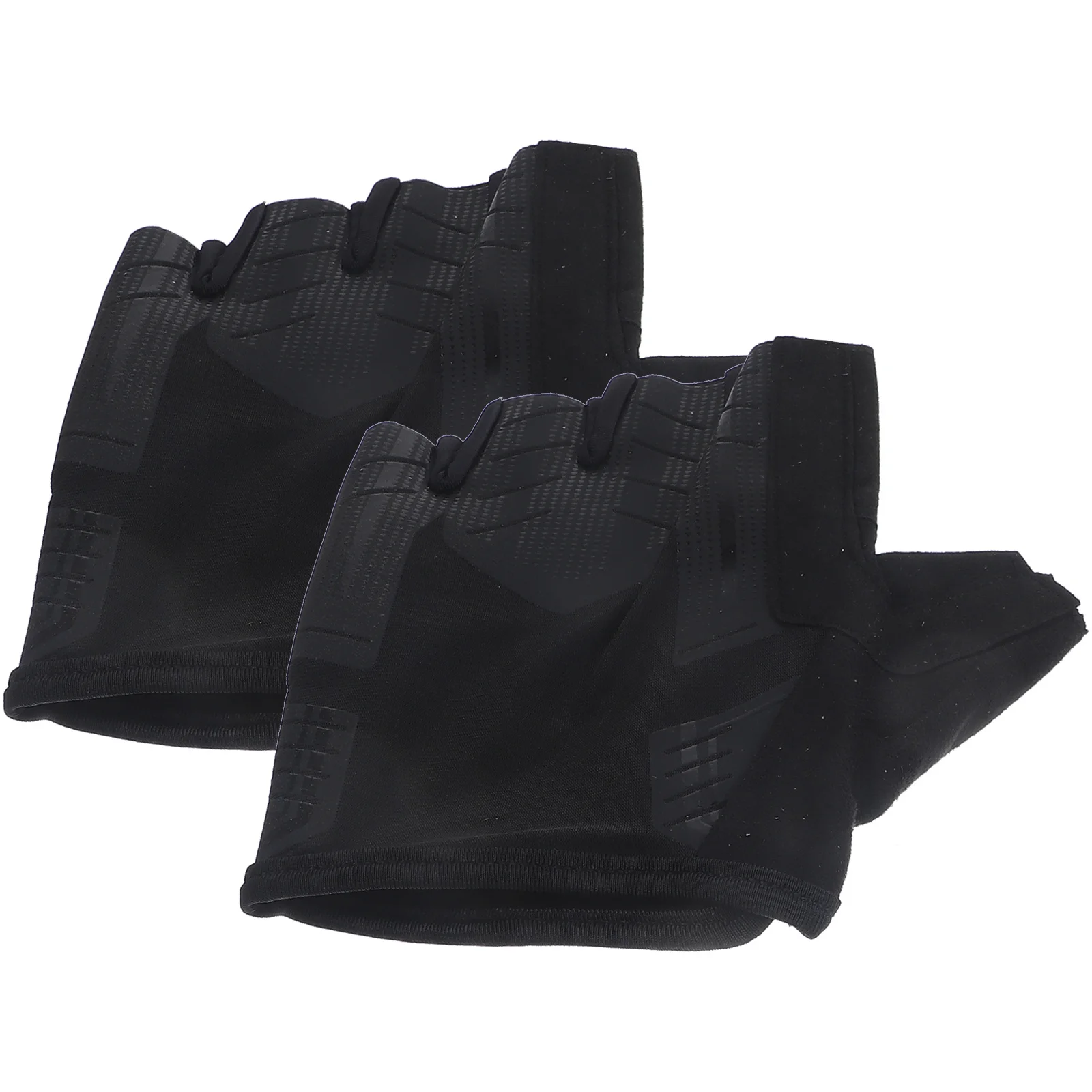 

Riding Gloves Black Xl Size Half Finger Anti-Skid Elastic Breathable Men Sports Gloves For Training Cycling Fishing